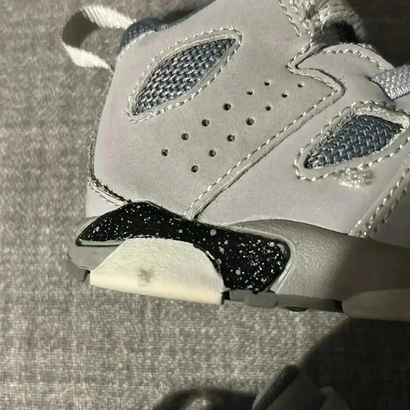 Air Jordan’s High Tops Baby Size 4C Gray - Picture 5 of 9